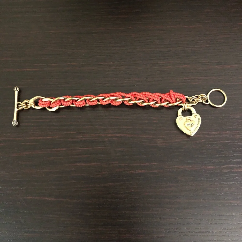 Juicy Couture Heart Lock Bracelet